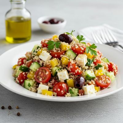 Mediterranean Quinoa Salad